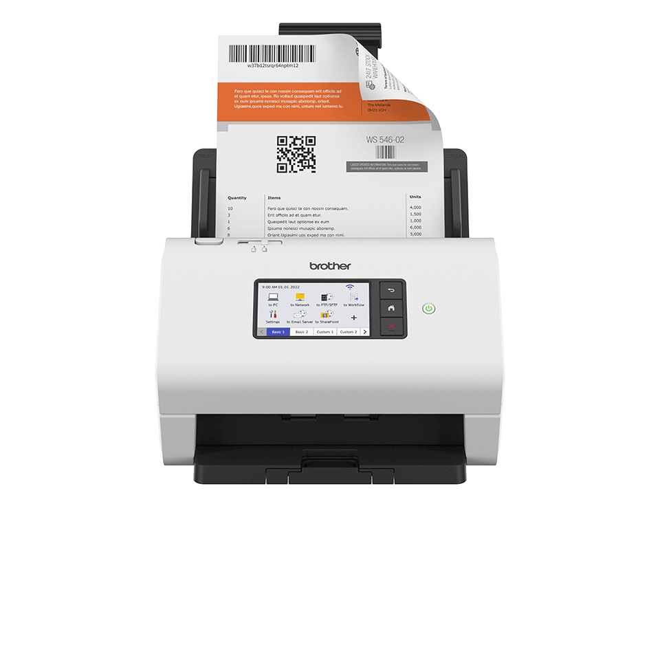 Scanner Brother ADS-4900W Duplex-Dokumentenscanner WiFi