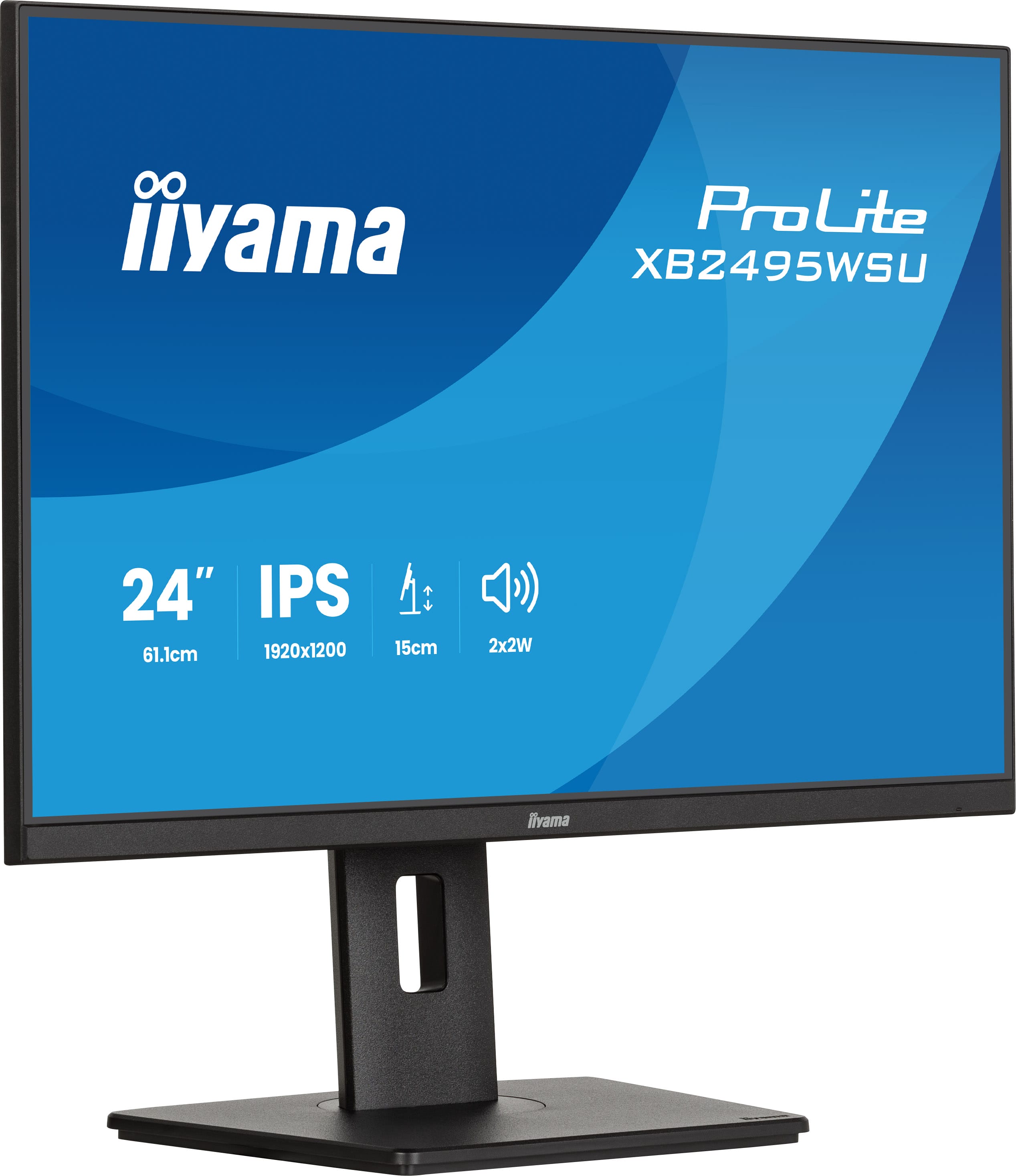 24.1IN ULTRA THIN IPS PANEL 1920X1200 4MS 350CD/M 1500:1 1XH