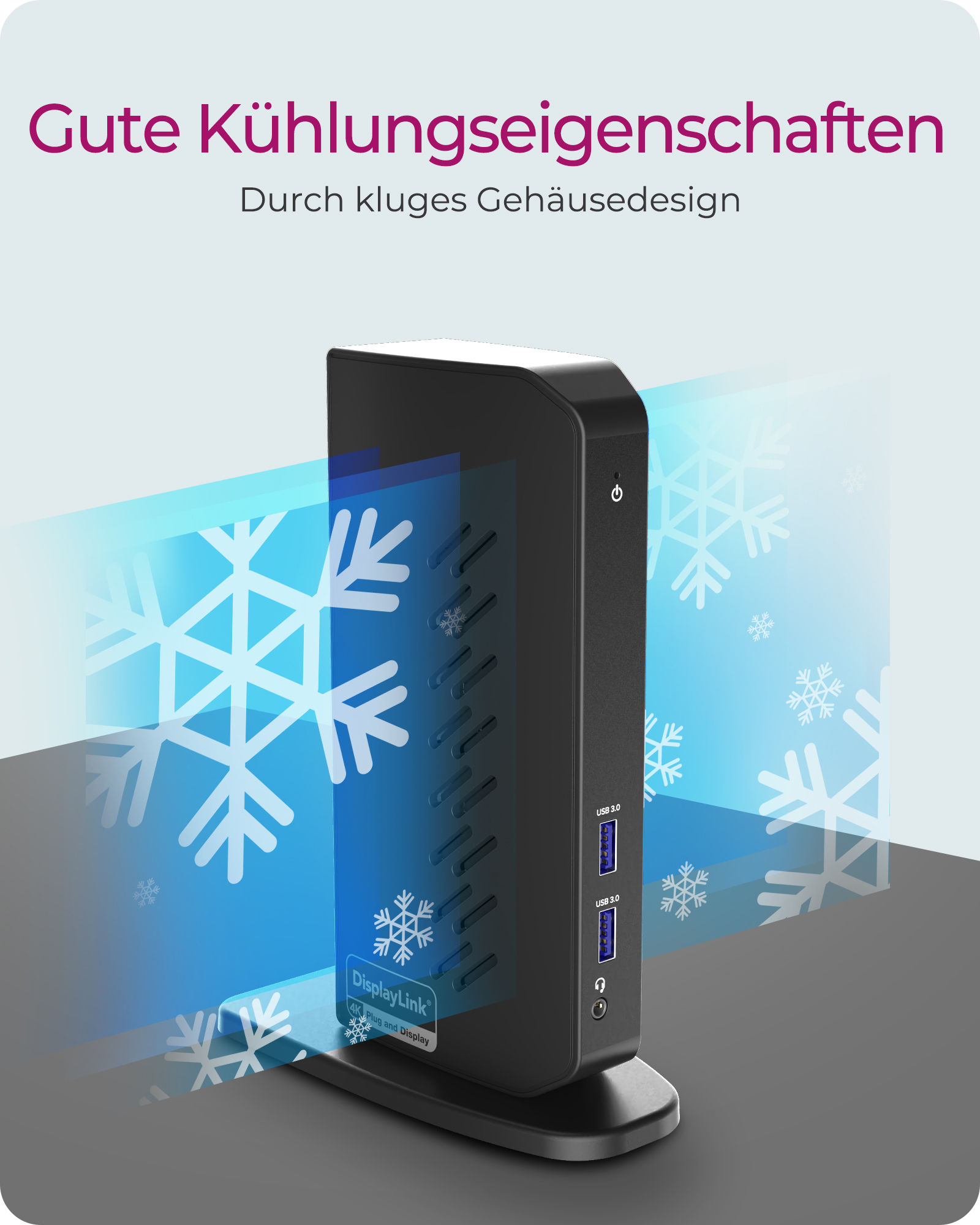 Dockingstation IcyBox 6x USB 3.0 + 2xDP, 2xHDMI+1GBLAN