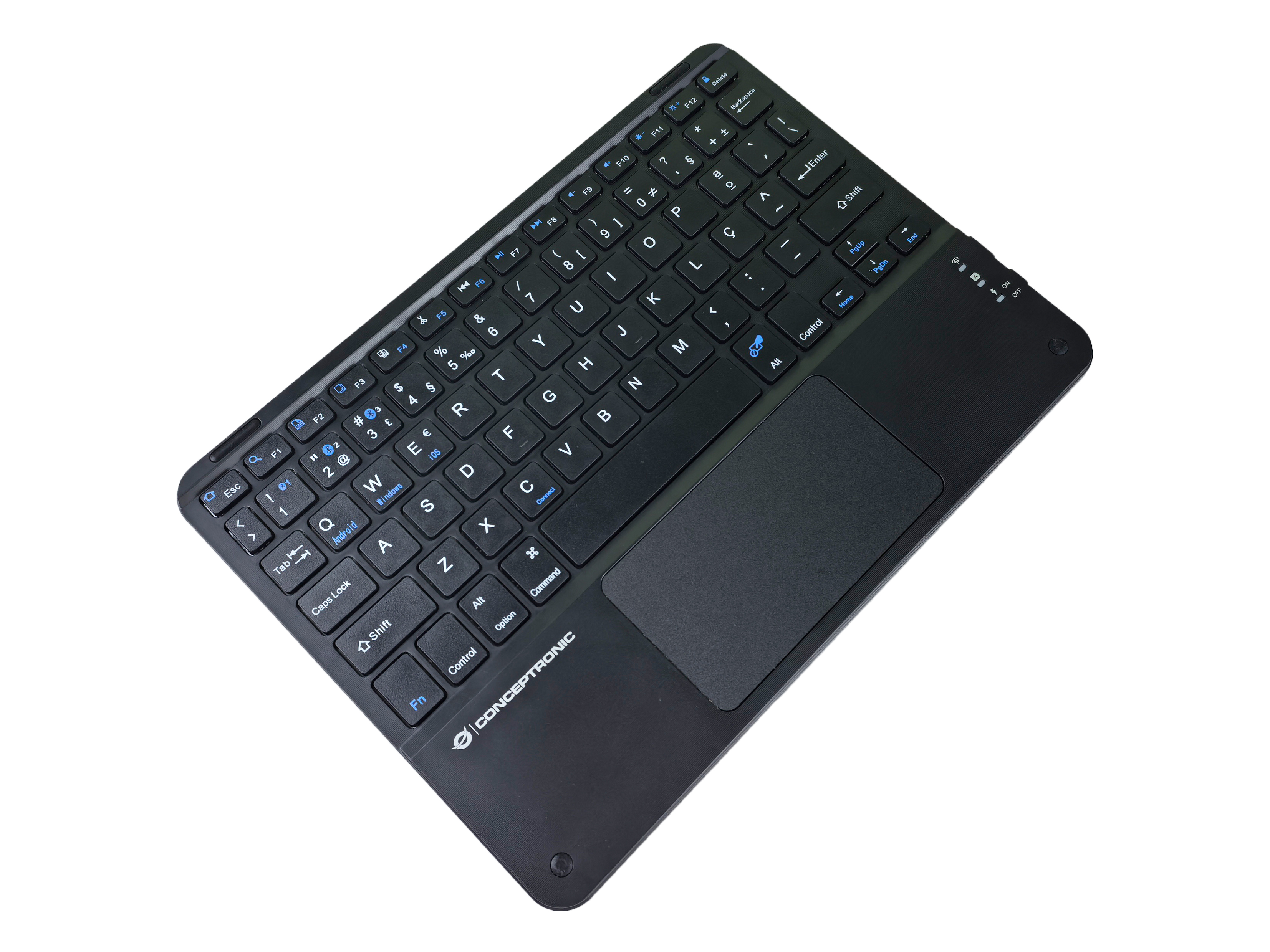 CONCEPTRONIC 10 Wireless Tastatur BT5.4 Layout PT schwarz