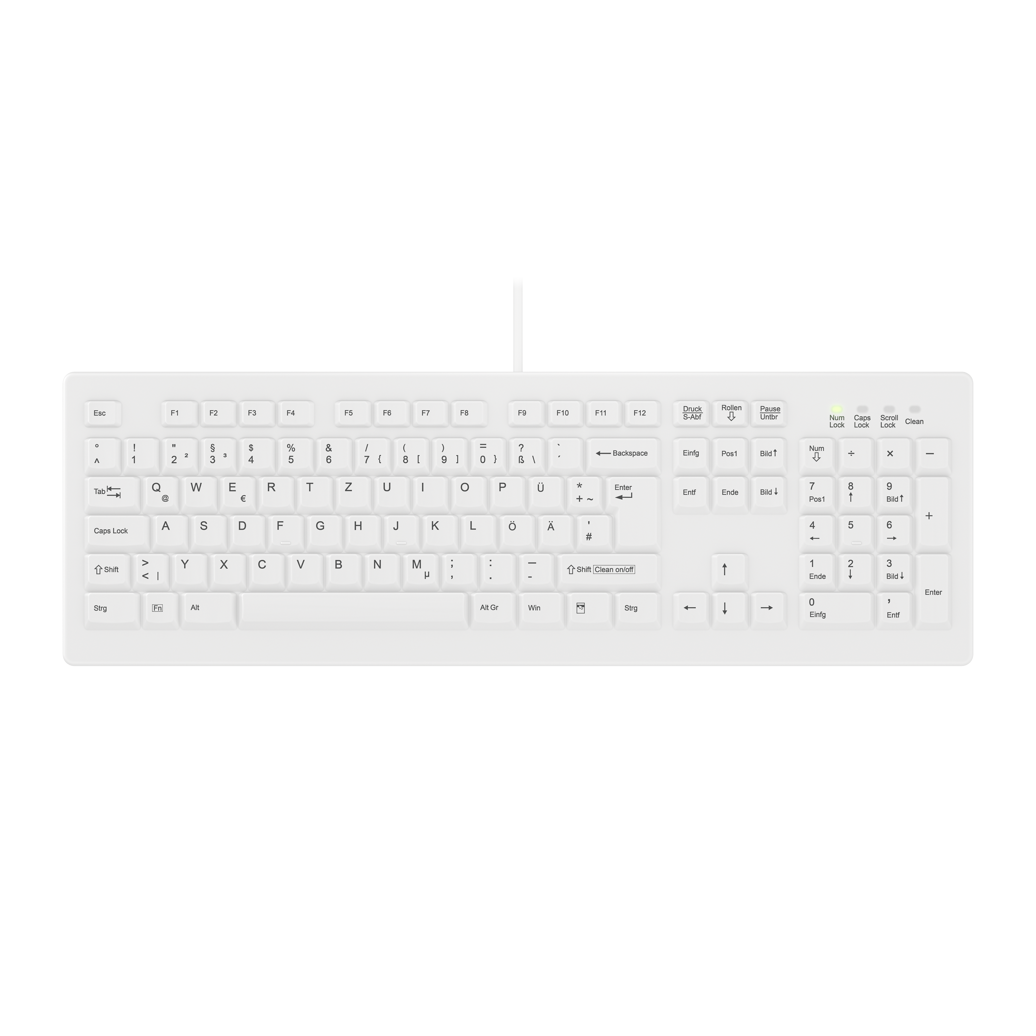 Contour ACTIVE KEY MTA AK-C8100 Corded DE-Layout weiß