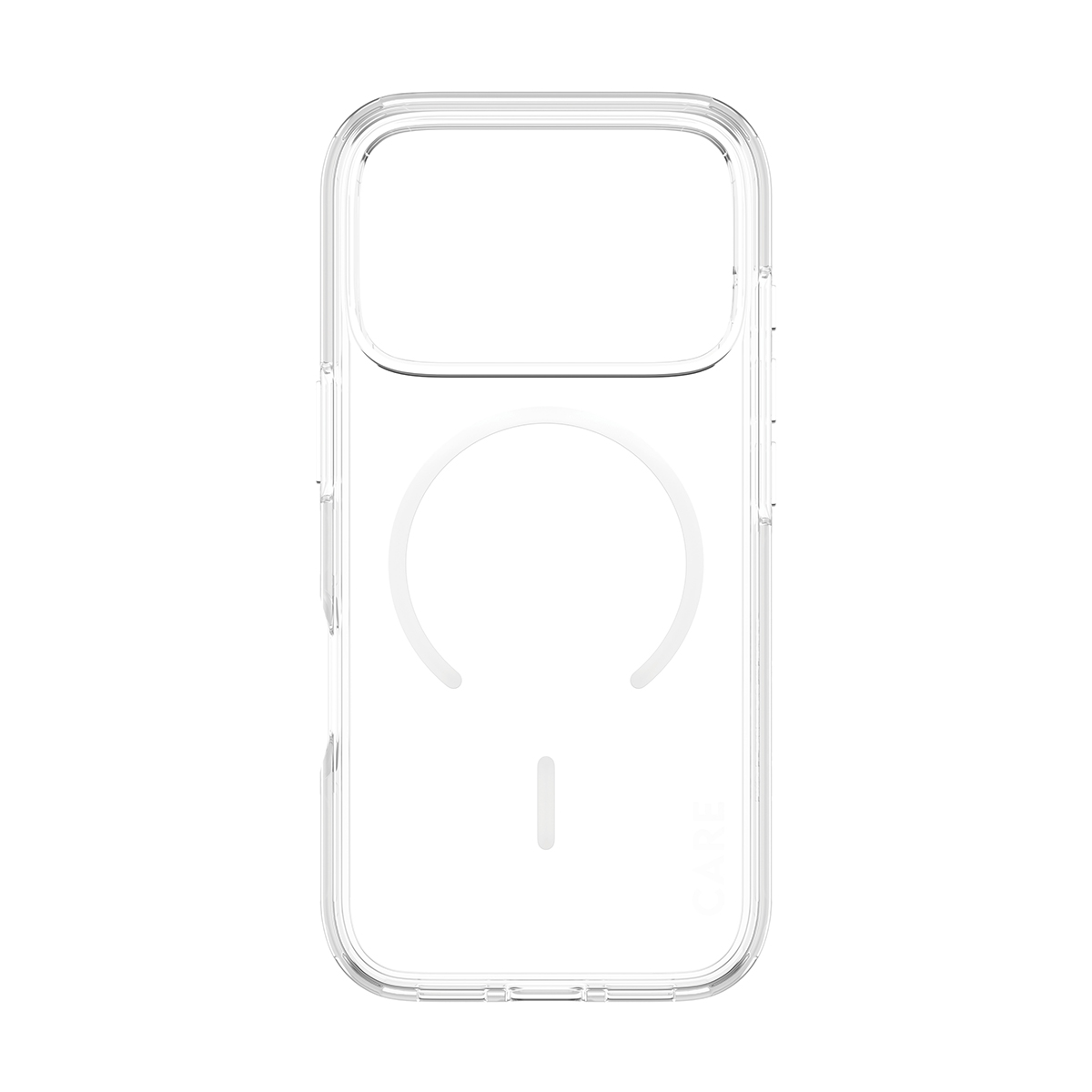 CARE BY FLAGSHIP CASE TRANSPARE EXPLORER W. WHITE MAGSAFE IPHONE