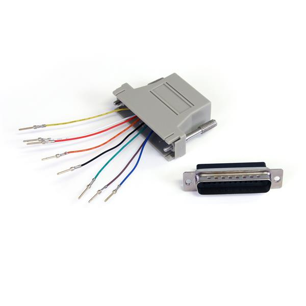StarTech.com DB-25 RJ-45 Kabeladapter Grau