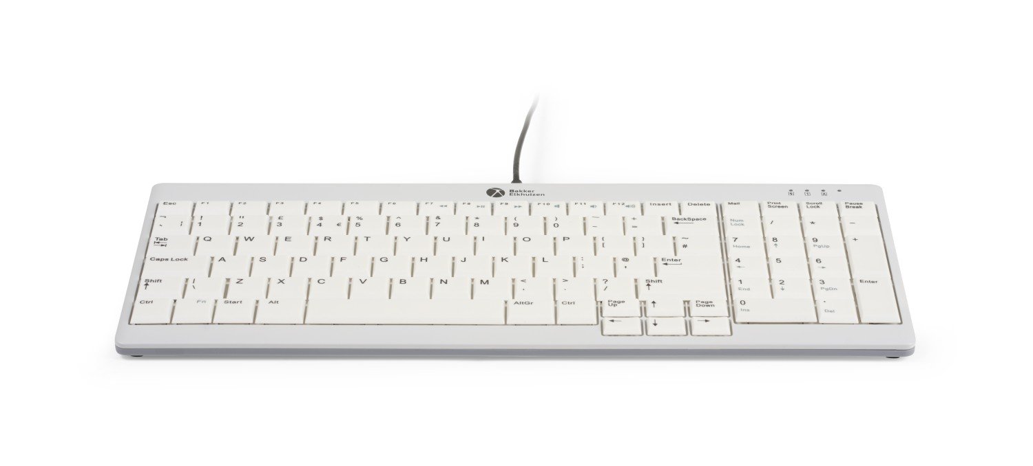 BakkerElkhuizen Tastatur Ultraboard 960 V2 Compact DE Layout retail