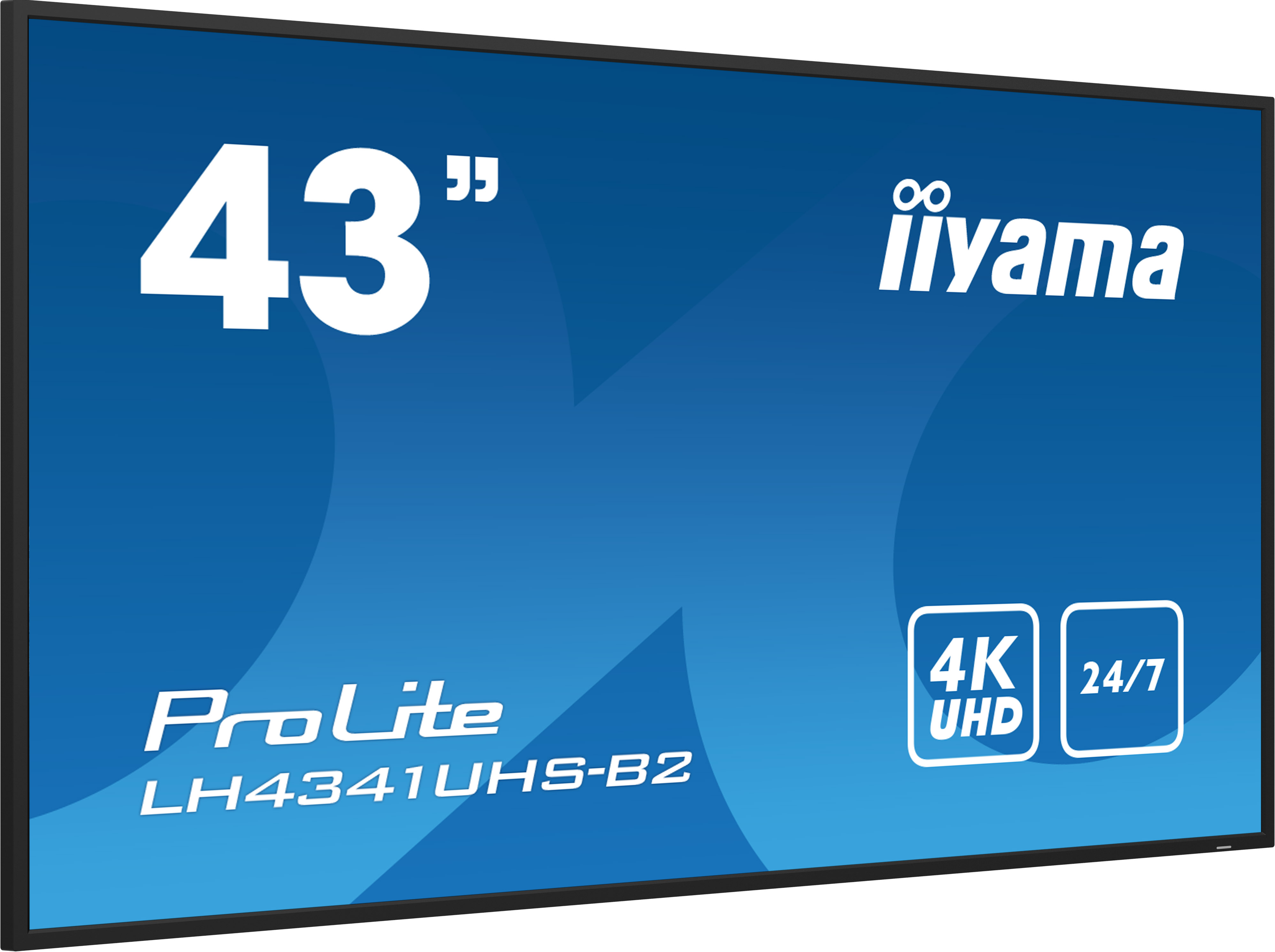 43IN 3840X2160 4K UHD IPS 1 HAZ VGA HDMI 500CD/QM MEDIA PLAY USB