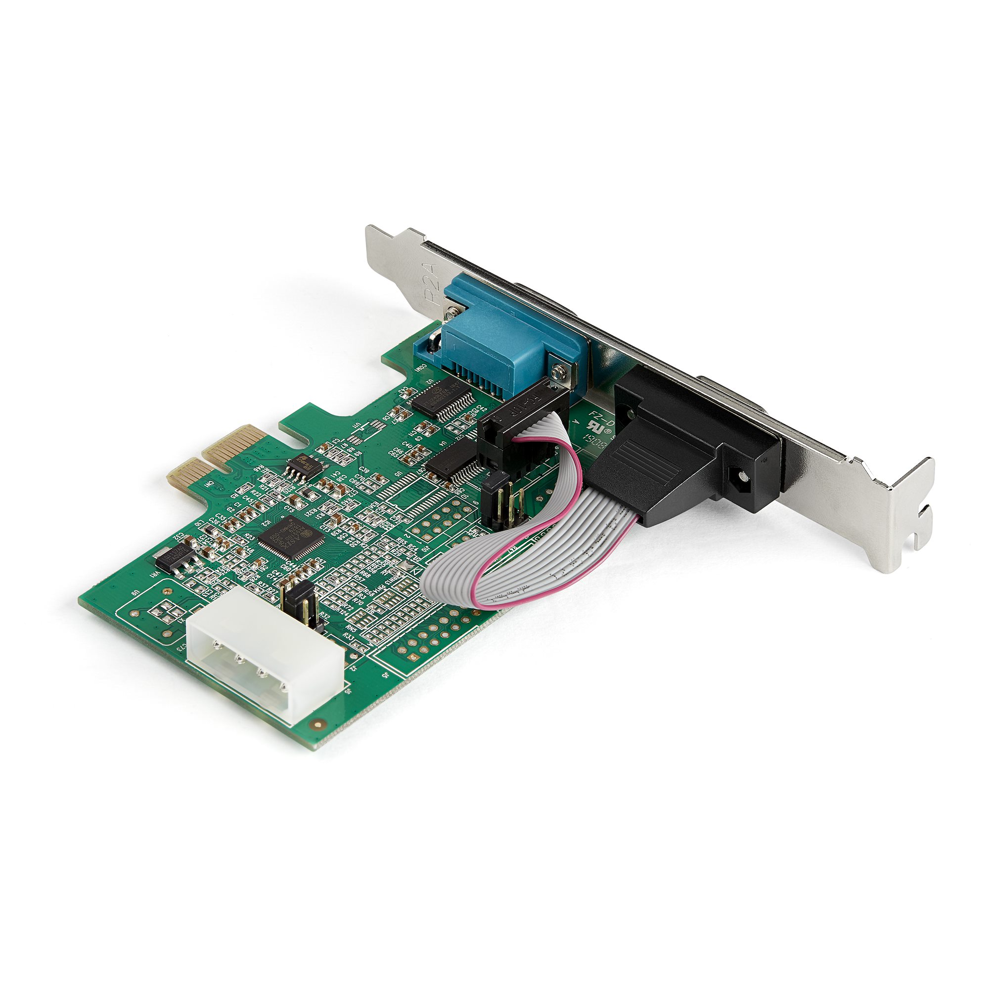 STARTECH.COM 2 Port PCI Express serielle Schnittstellenkarte - 16950 UART - 256-Byte-FIFO-Cache - Adapterkarte