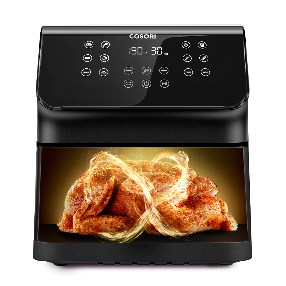Cosori Premium II Chef Edition Heißluftfriteuse schwarz