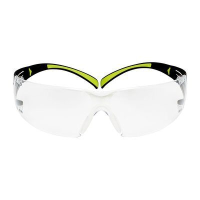 3M Schutzbrille SecureFit schwarz, grün, 1 St.