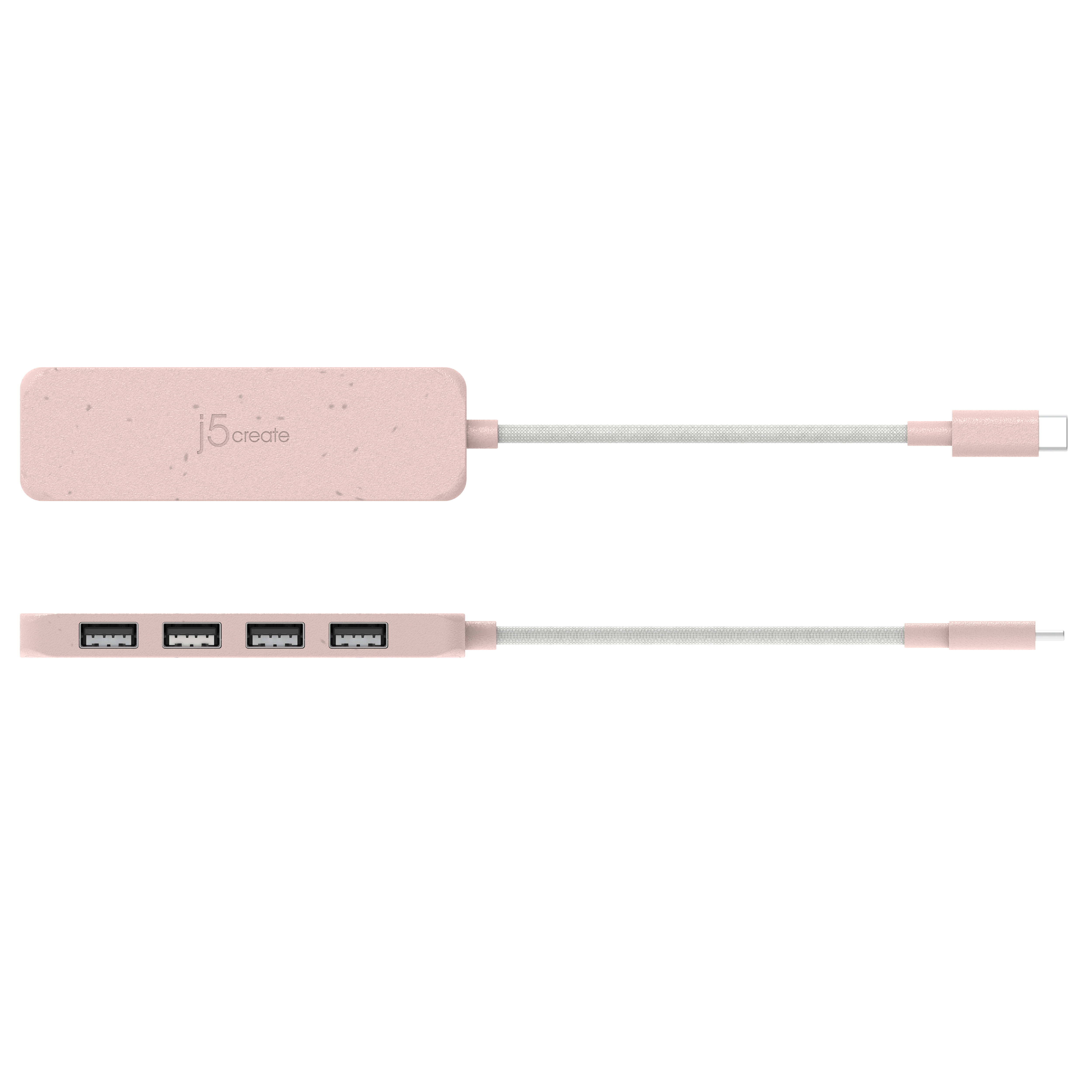 ECO-FRIENDLY USB-C TO 4-PORT TYPE-A GEN 2 HUB