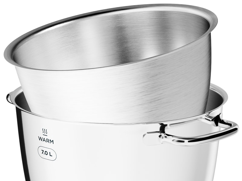 Titanium Chef Patissier XL Küchenmaschine KWL90.004SI