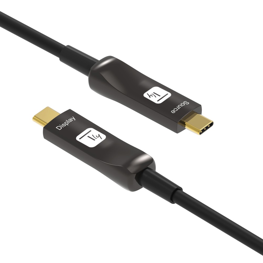 EFB Techly USB-C Kabel AOC Fiber M/M 10m