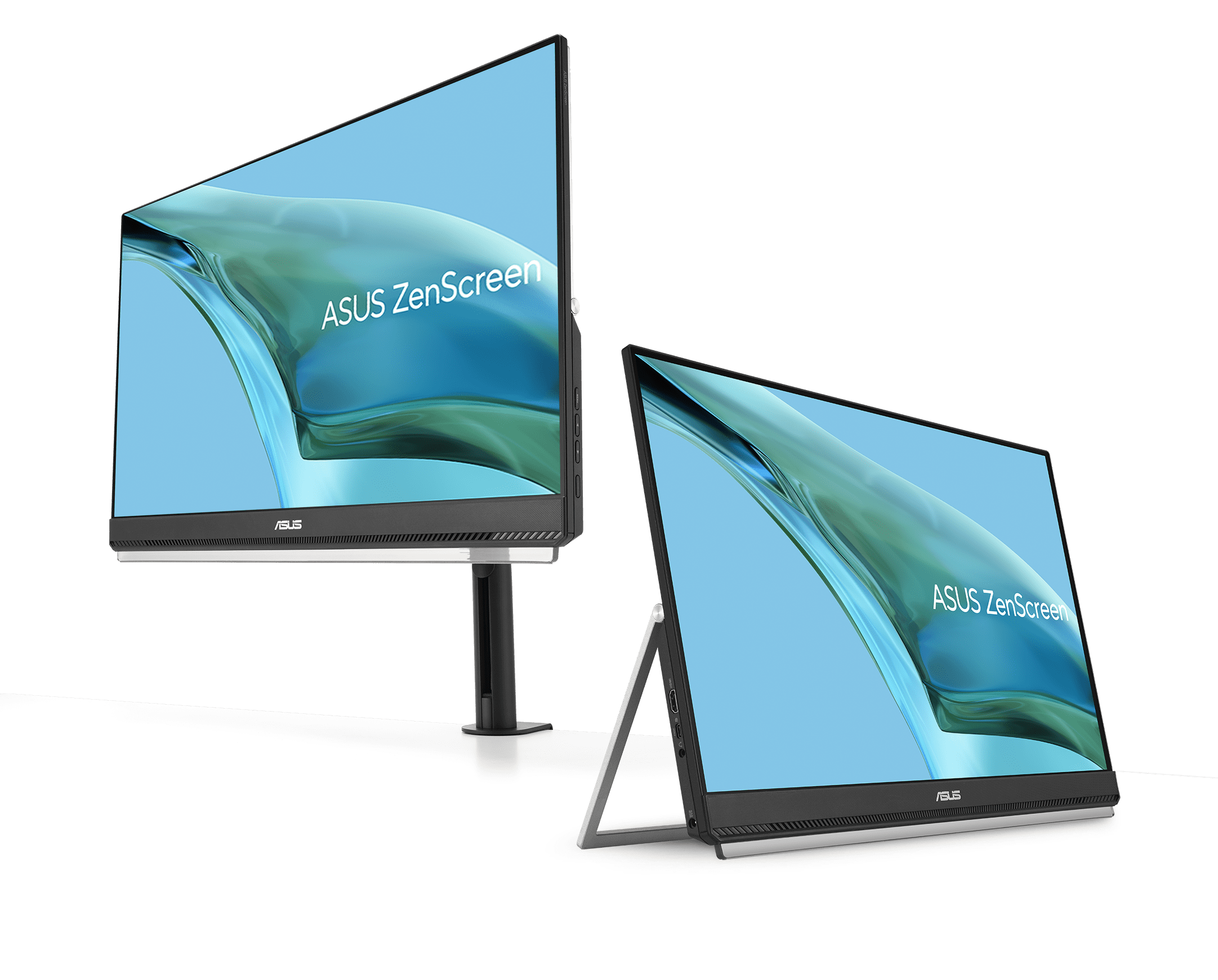 ASUS ZenScreen MB249C 60,96cm 24Zoll portable Monitor Full HD 1920x1080 60W FreeSync IPS Panel 16:9 Speaker USB Type-C HDMI