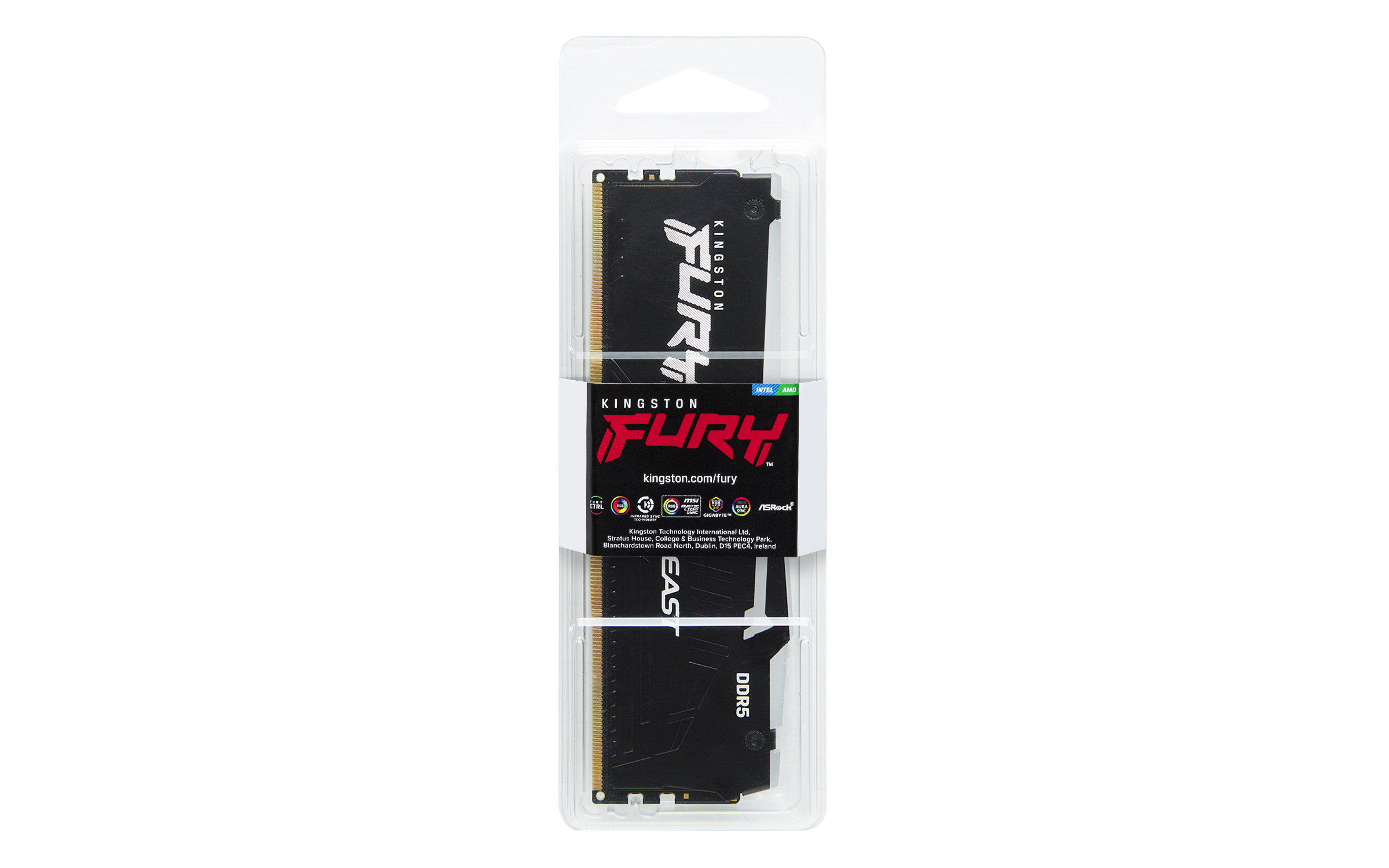 DDR5 16GB PC 5600 CL40 Kingston FURY Beast RGB retail