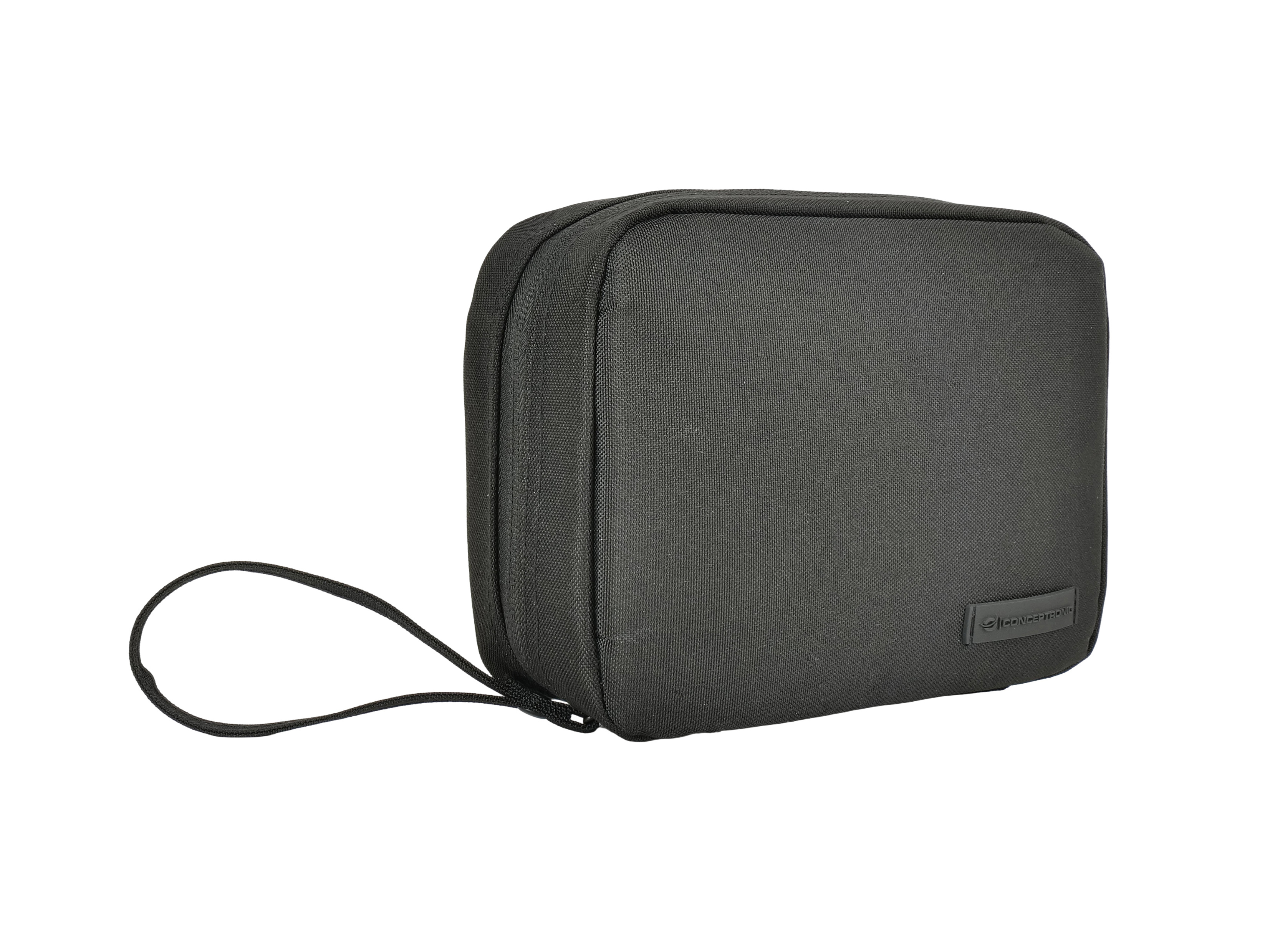 CONCEPTRONIC Organizer-Tasche Tech-Zubehörtasche schwarz