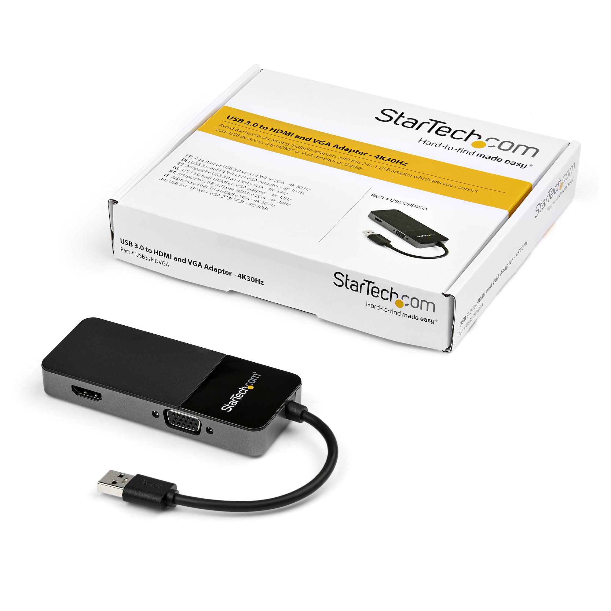 USB 3.0 TO HDMI VGA ADAPTER .