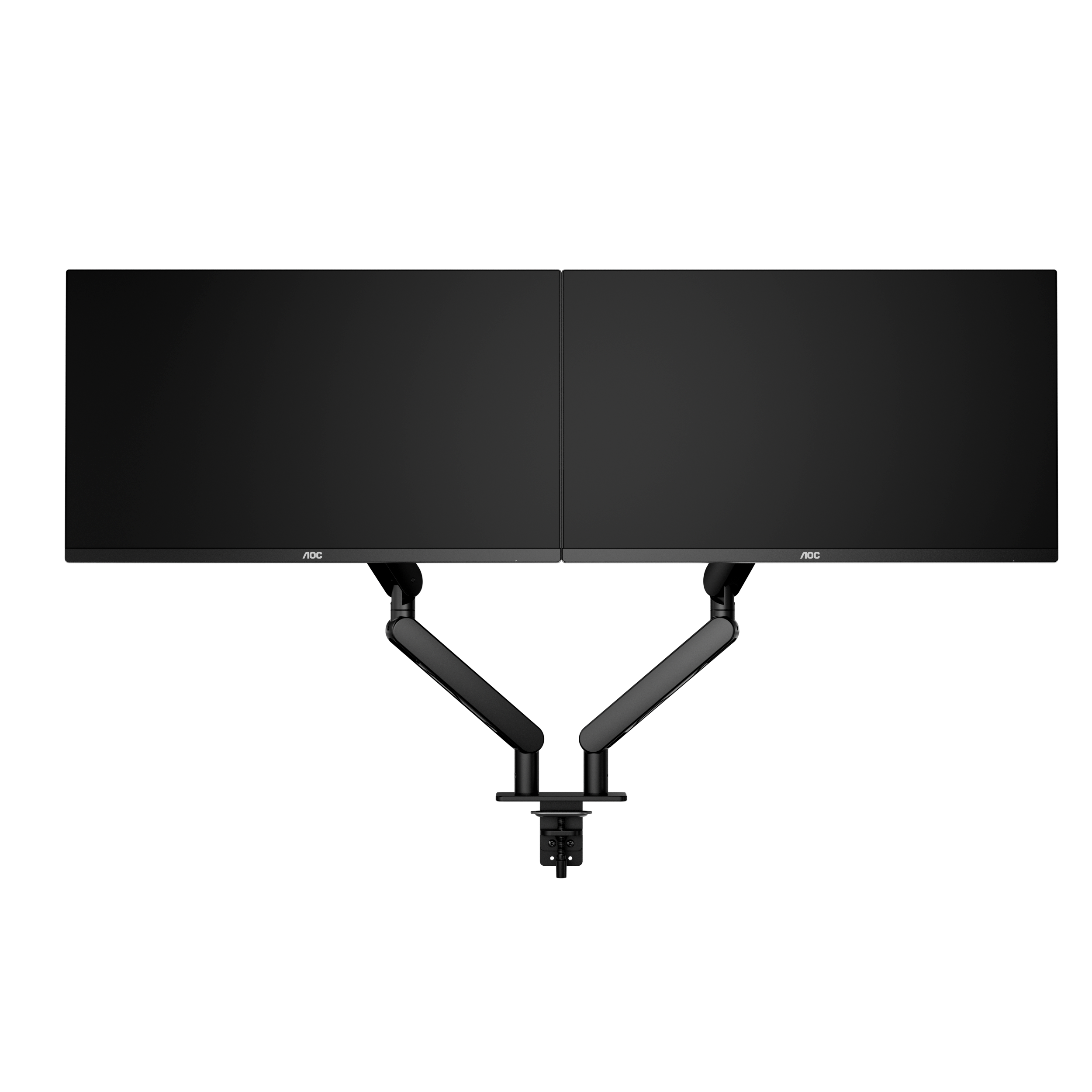 AM420 DUAL MONITOR ARM - BLACK