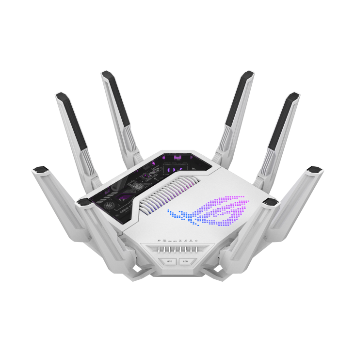 ASUS WL-Router ROG-Rapture GT-BE19000 Tri-Band WiFi7 weiß