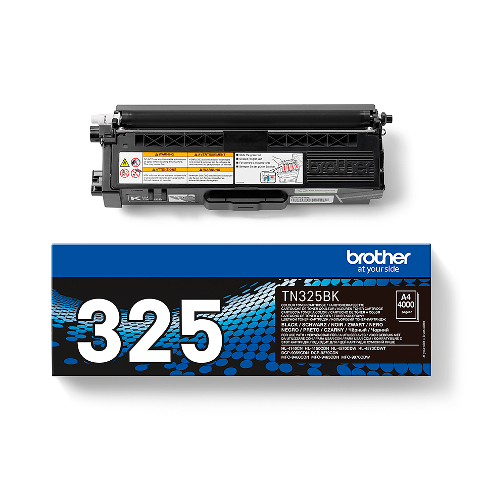 Brother Toner TN-325BK Jumbo Schwarz (ca. 4000 Seiten)