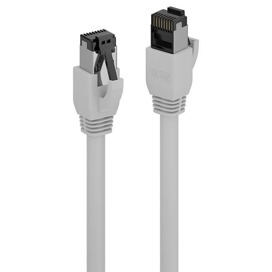 LINDY Patchkabel Cat.8.1 S/FTP grau 0,3m