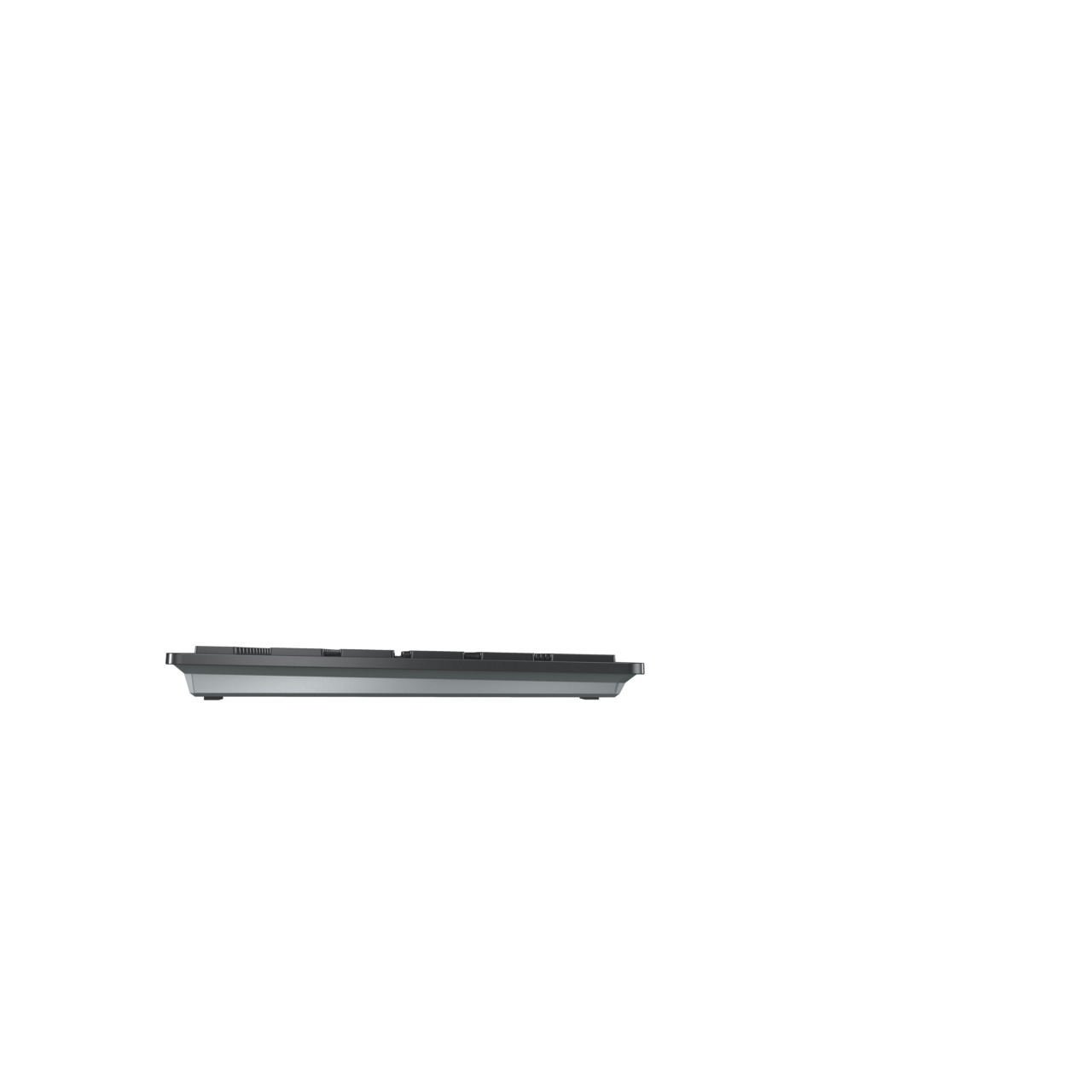 CHERRY KW9100 Wireless SLIM Tastatur DE schwarz/grau