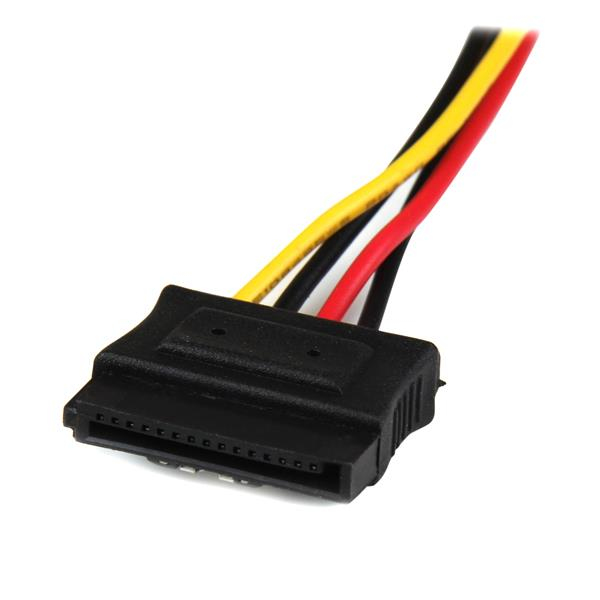12 LP4 TO 2X LATCHING SATA .