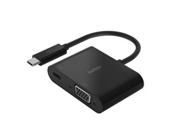 USB-C TO VGA-ADAPTER 60W PD BLACK