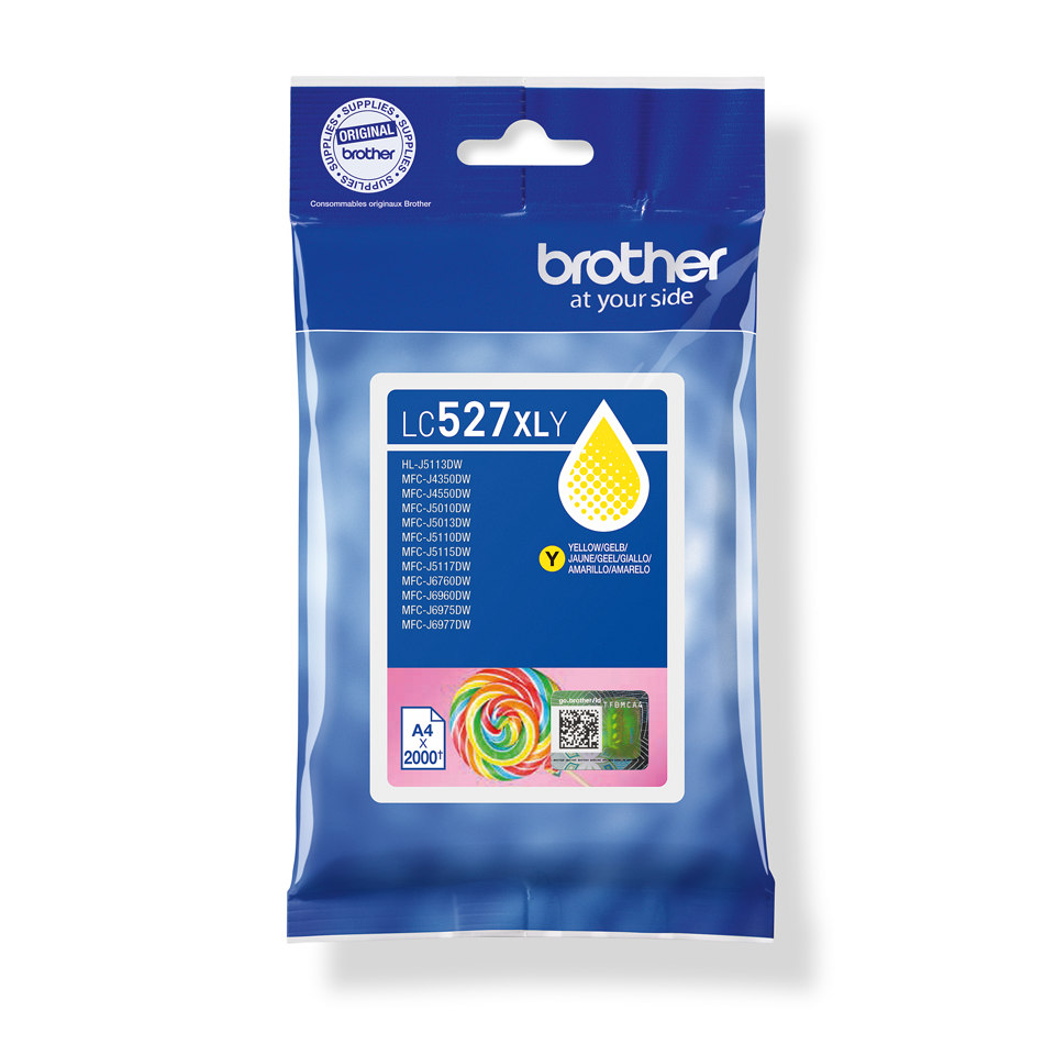 brother LC-527XLY gelb Druckerpatrone