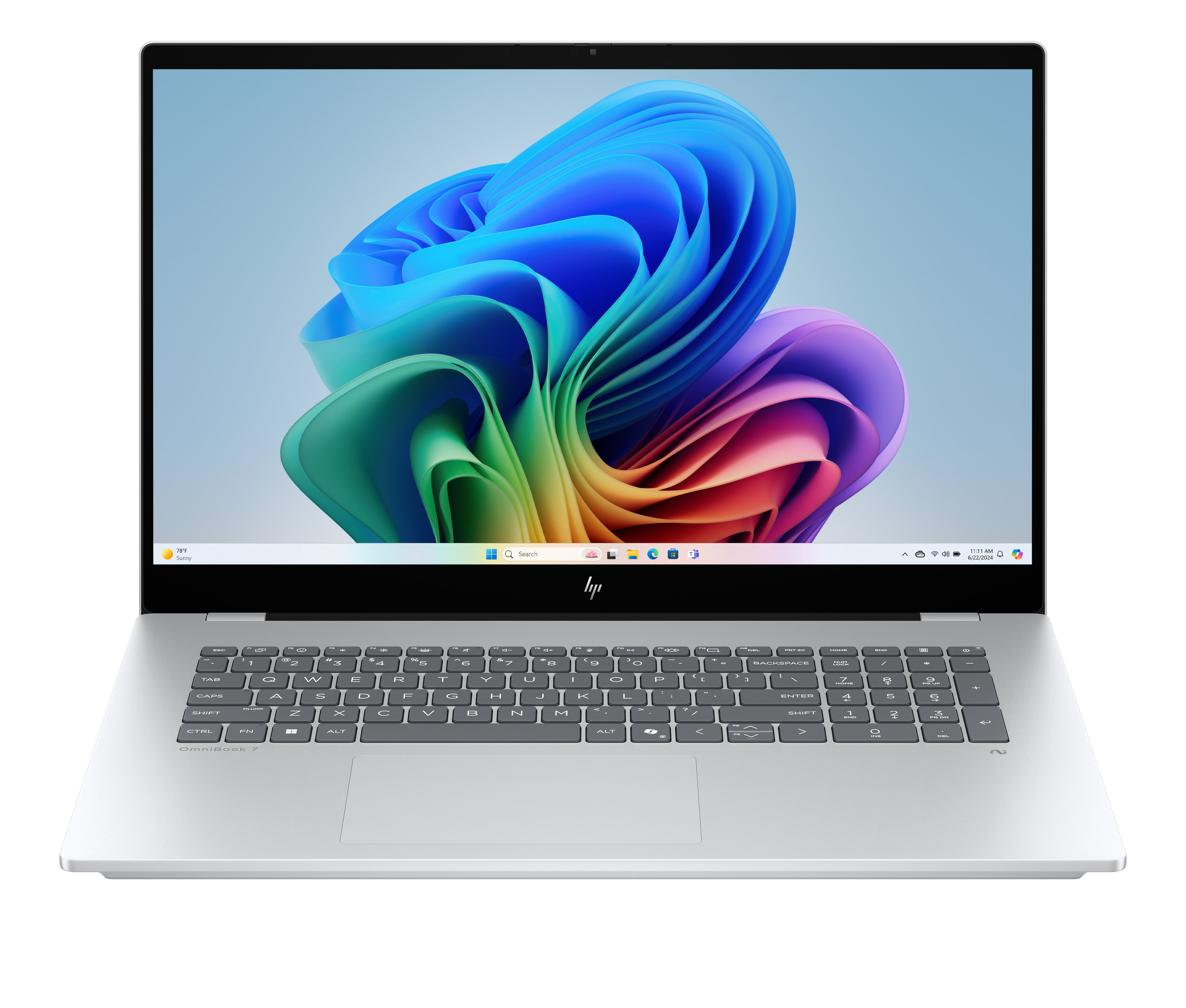 HP OmniBook 7 17-dc0076ng Laptop 43,9 cm (17,3 Zoll), 32 GB RAM, 1 TB SSD, Intel® Core™ Ultra 7 258V