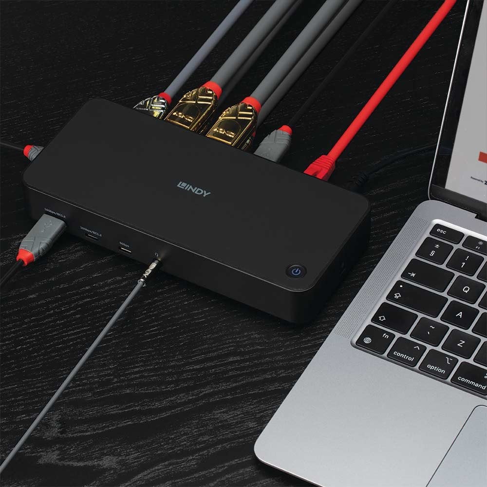 LINDY DST-Pro UniversalDock USB 3.2 Typ C&A Hybrid Laptop DP