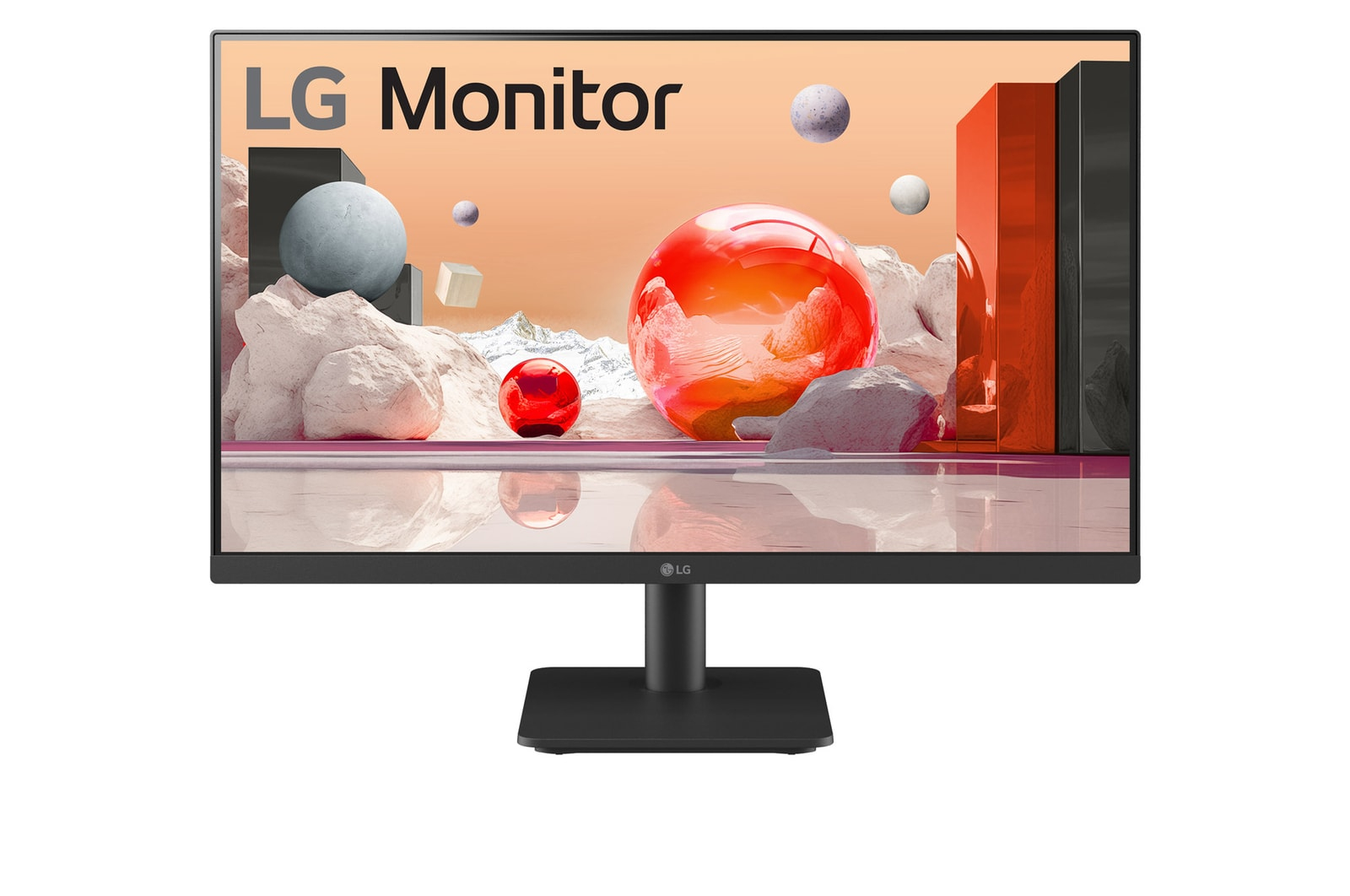 LG 24BA400-B.AEU Monitor 61,0 cm (24,0 Zoll) schwarz