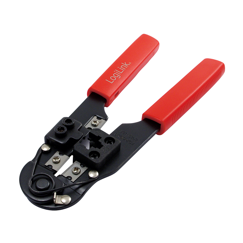 Logilink Werkzeug Crimpzange RJ45 8P8C Abisolierer