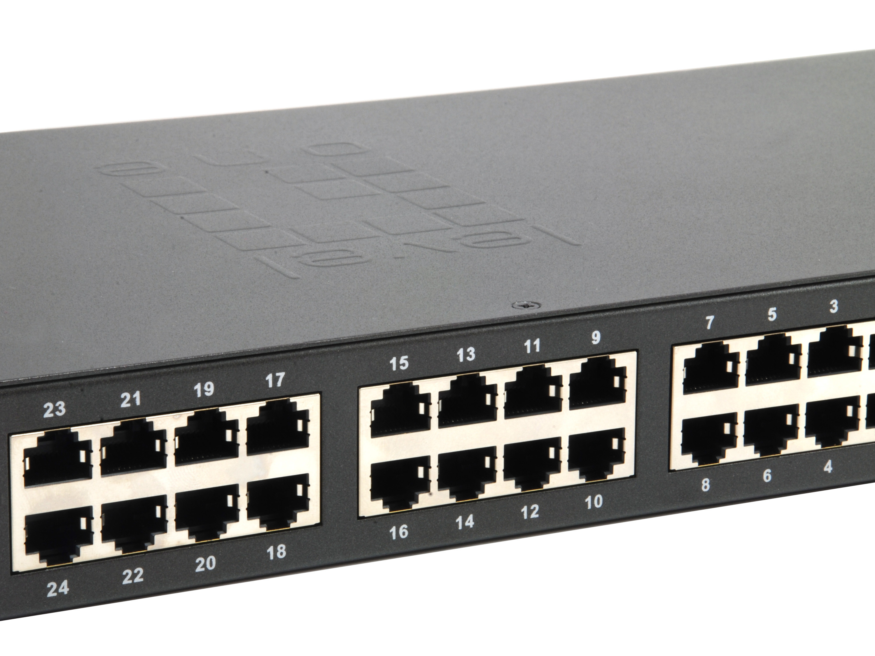 LevelOne PoE+Switch 24xFE PoE/2xGE 150W 19unmanaged Metall