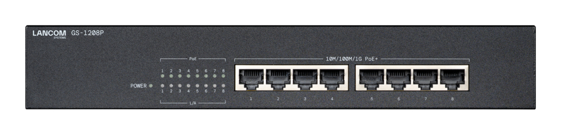 R&S LANCOM GS-1208P 2.1 Unmanaged Access Switches