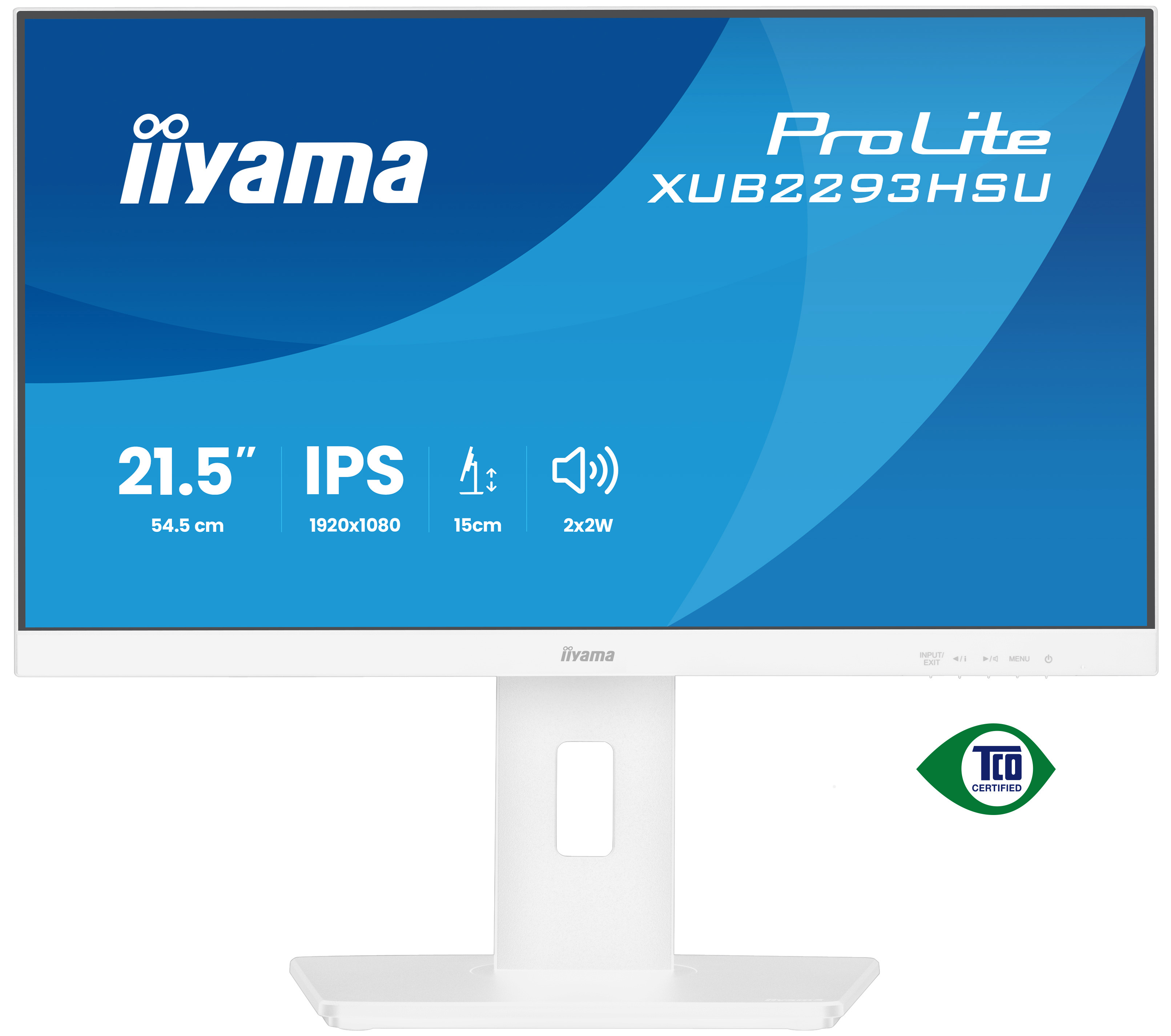 IIYAMA 54.5cm (21,5) XUB2293HSU-W7 16:9 HDMI+DP+2xUSB
