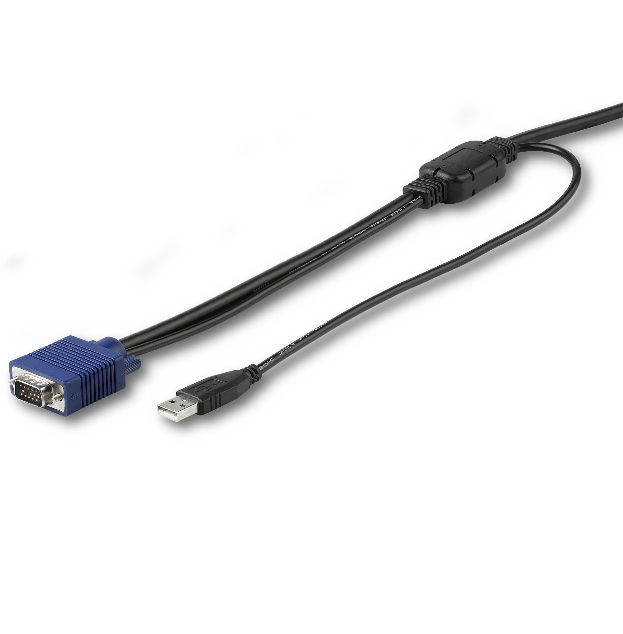 15 FT. (4.6 M) USB KVM CABLE RACKMOUNT CONSOLE CABLE