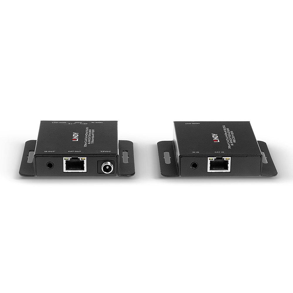 LINDY Überträgt HDMI-10.2G- IR-Signale auf Distanzen bis 70m über Cat.6-Kabel