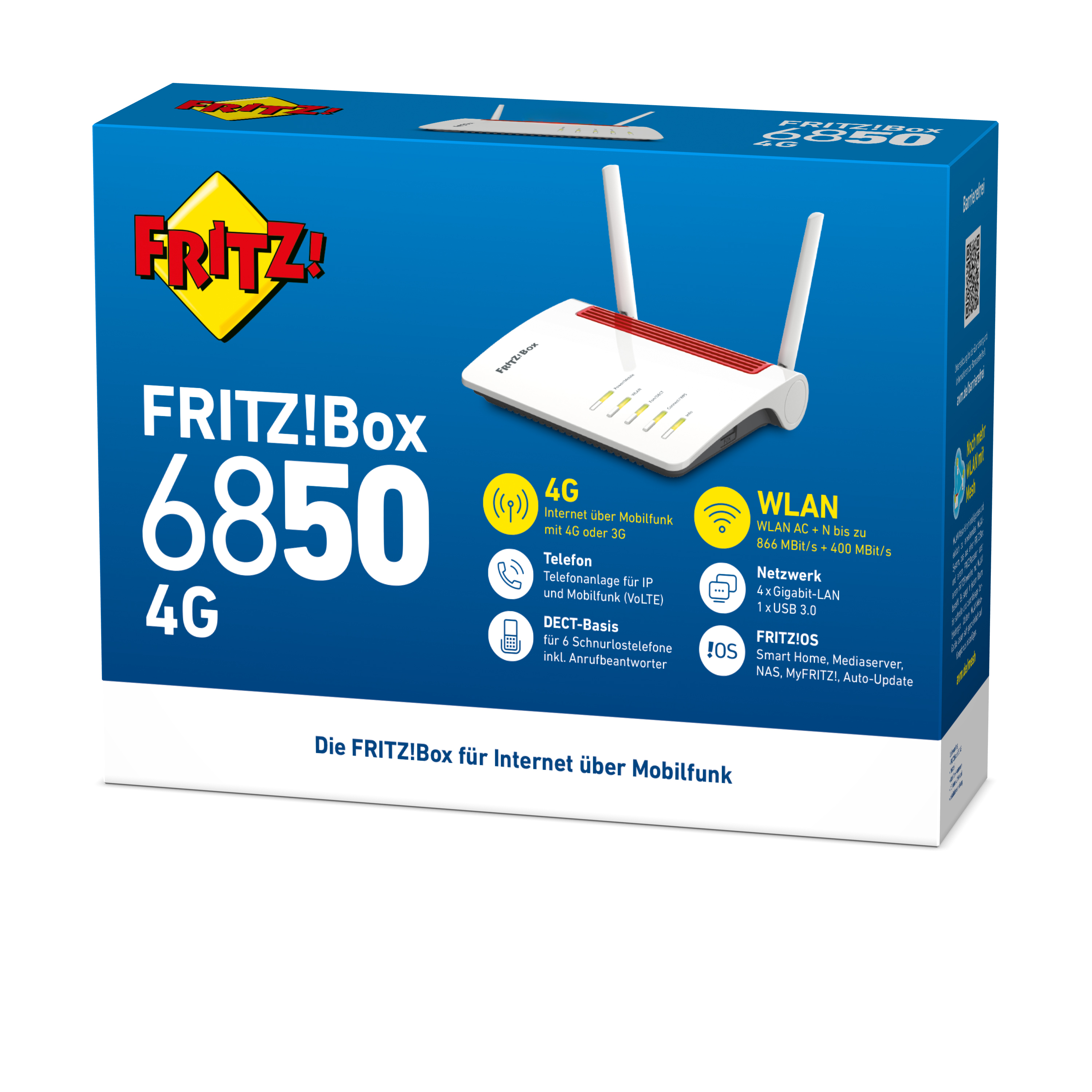 Box 6850 4G, Mobile WLAN-Router