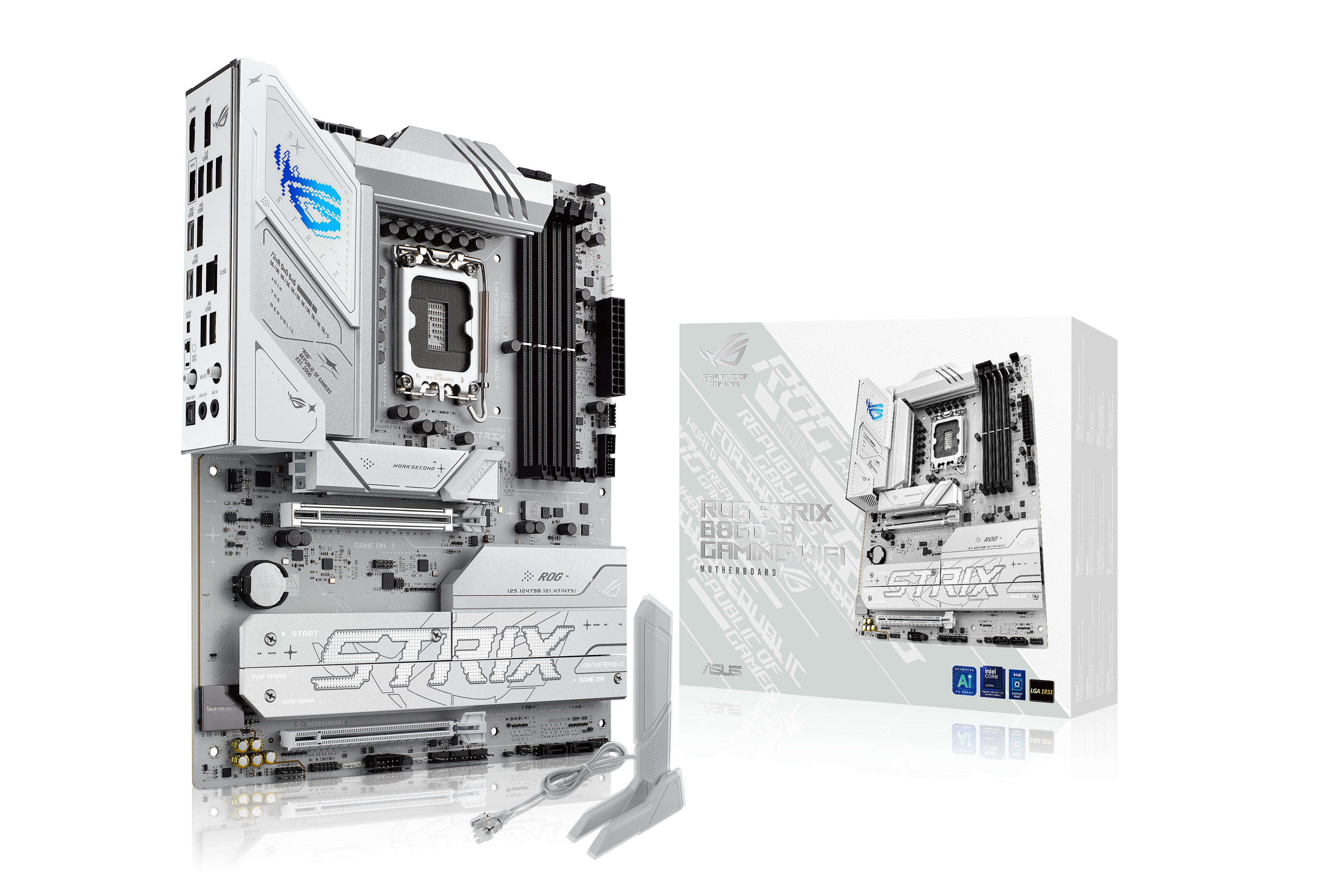 ASUS ROG STRIX B860-A GAMING WIFI (INTEL,1851,DDR5,ATX)