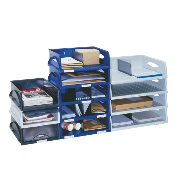 LEITZ Briefablage Sorty A4 blau DIN A4, 1 St.