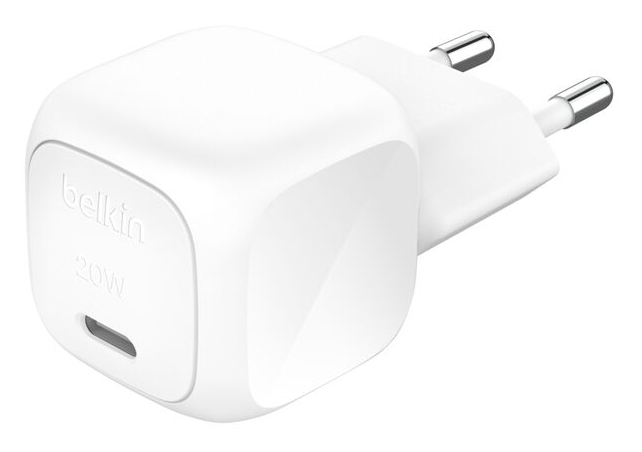 BOOSTCHARGE 20W USB-C CHARGER WITH PD AND PPS WHITE