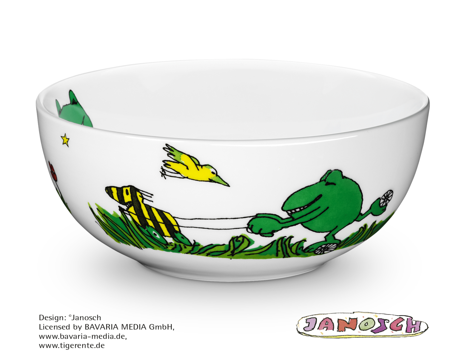 WMF Kindergeschirr-Set Janosch weiß 6-tlg., 1 Set