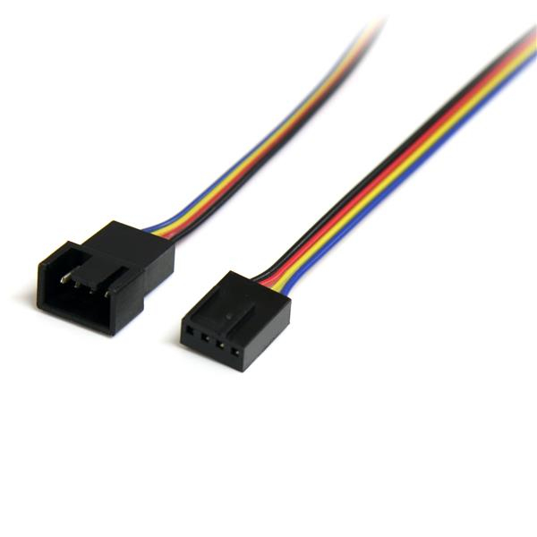 12IN 4 PIN FAN POWER EXT CABLE .