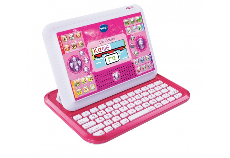2 in 1 Tablet pink, Lerncomputer