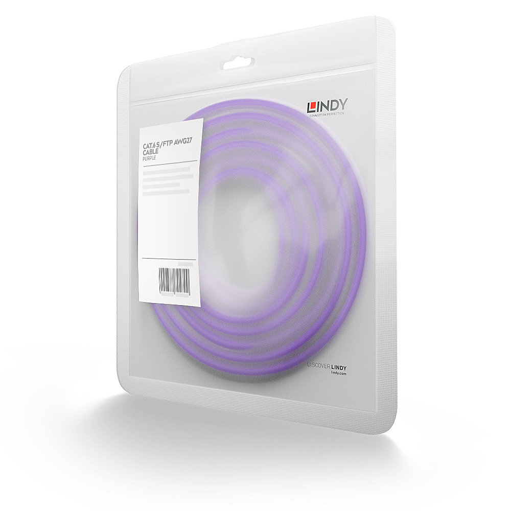 LINDY Patchkabel Cat6 S/FTP violett 2.00m