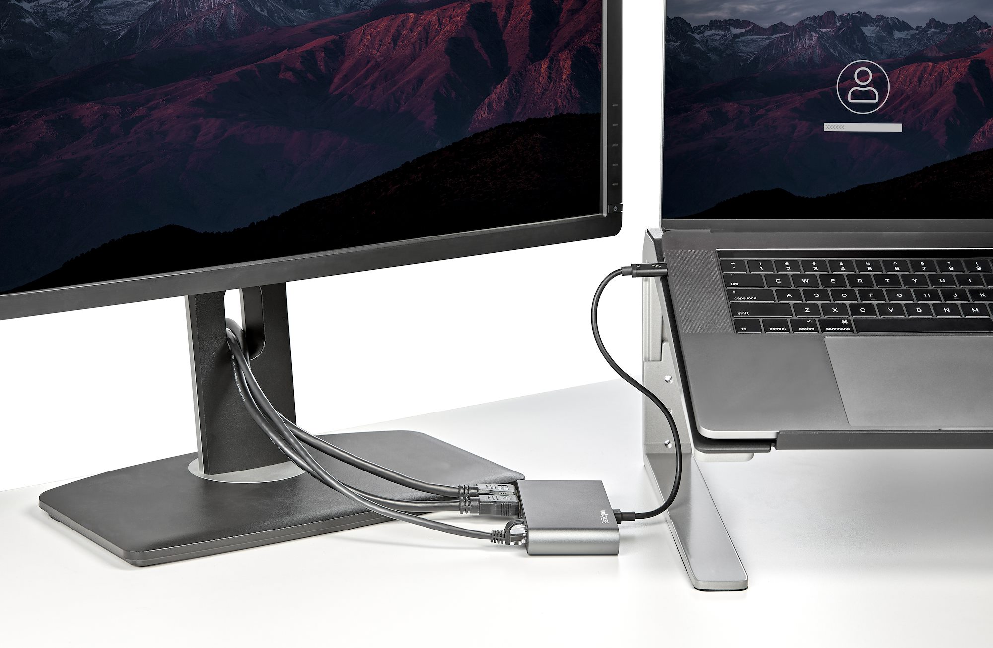 THUNDERBOLT 3 MINI DOCK DUAL HDMI 4K