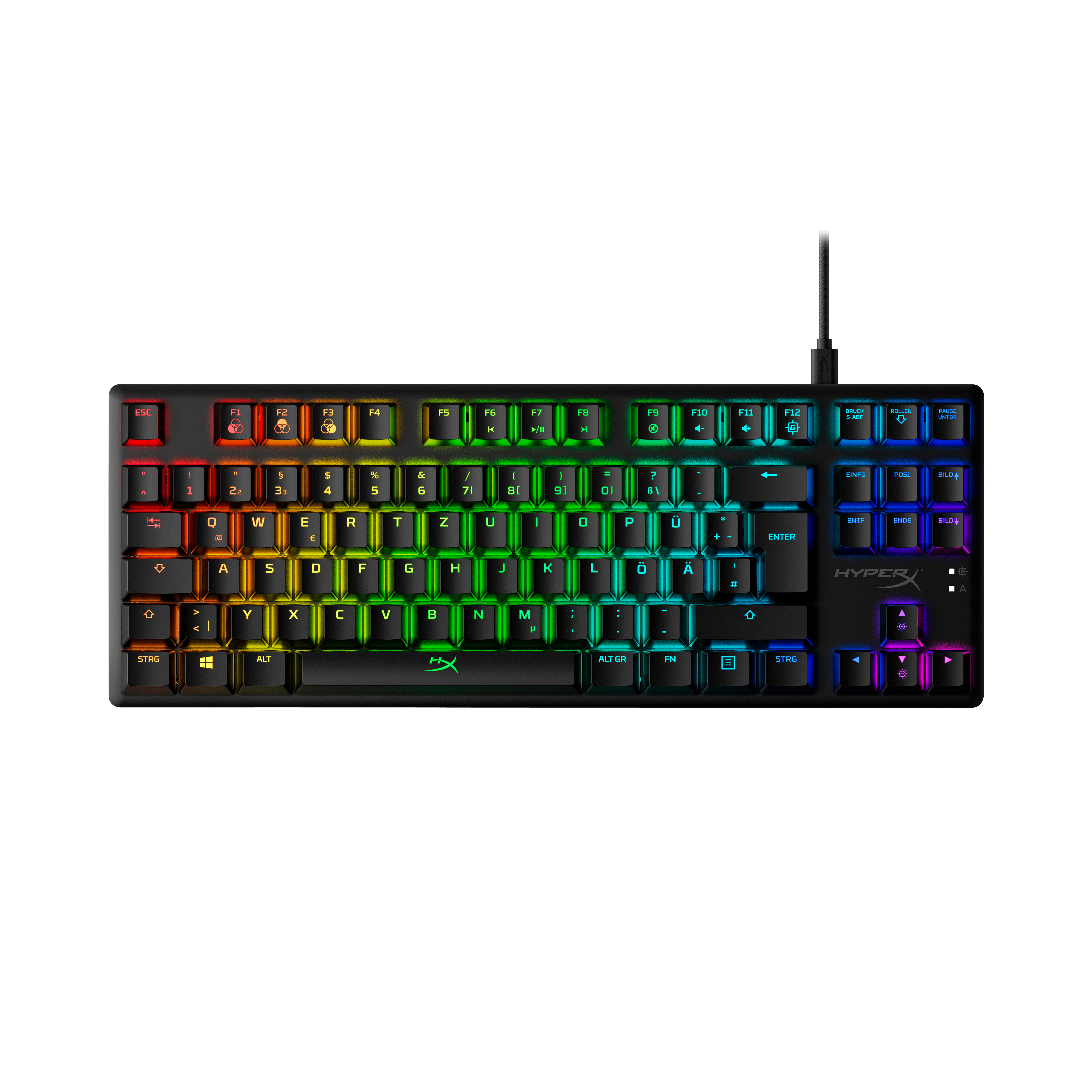 HP HyperX Alloy Origins Core Mechanical Gaming Keyboard HX Red DE Layout (P)