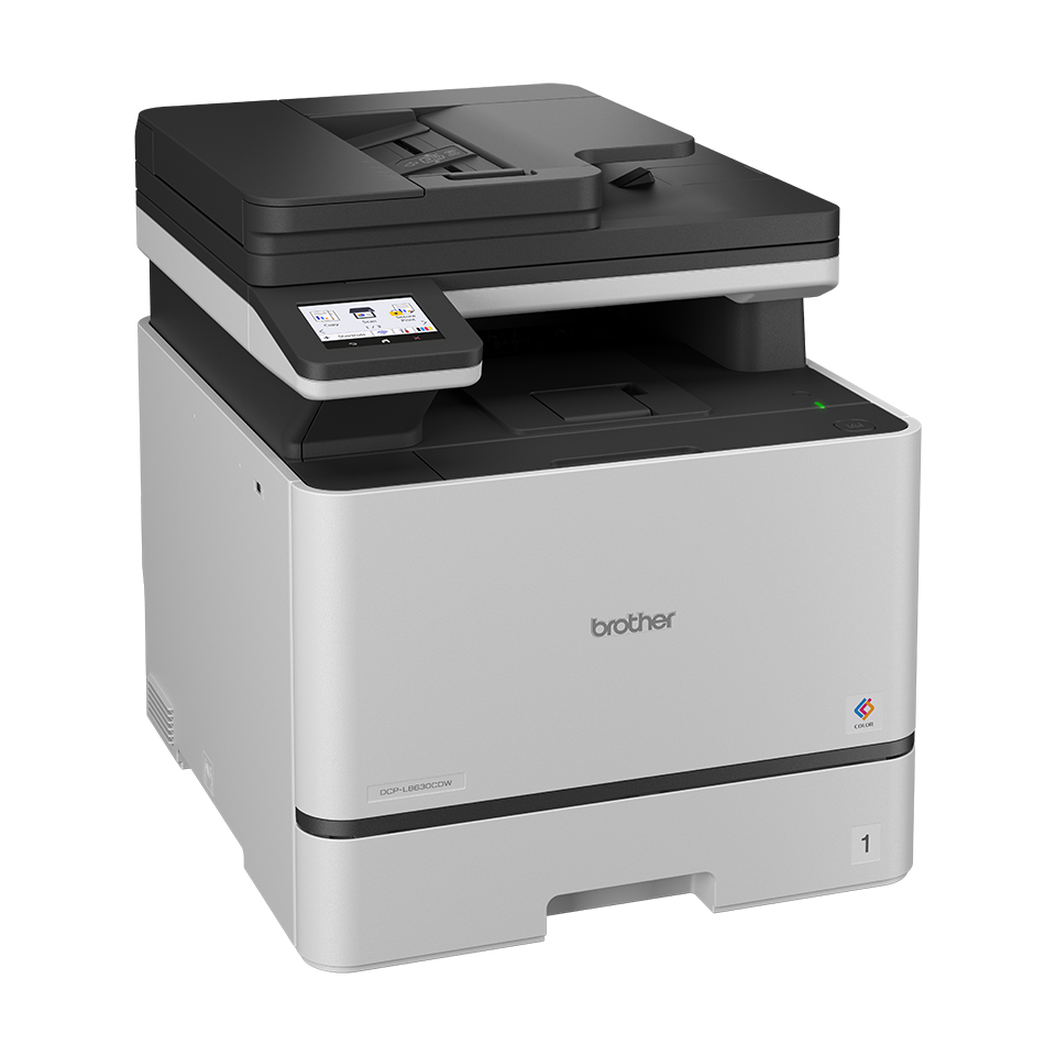 brother DCP-L8630CDW 3 in 1 Farblaser-Multifunktionsdrucker grau
