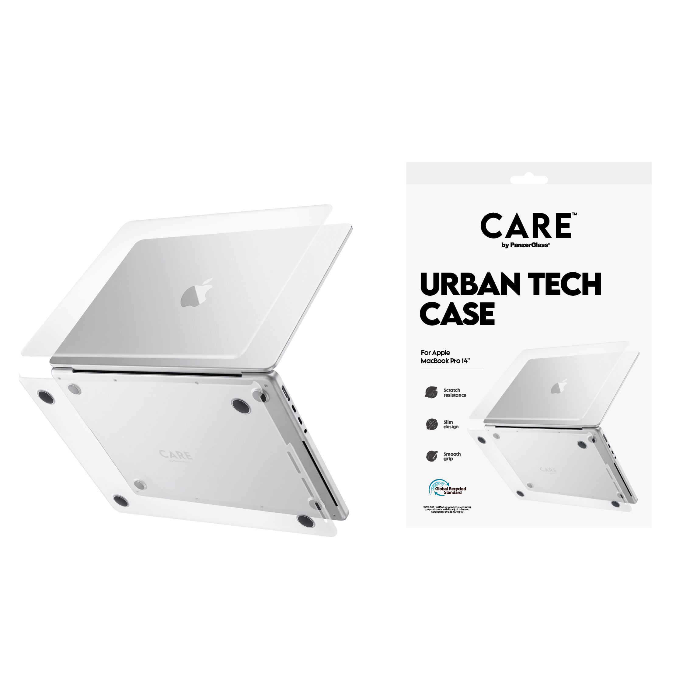 CARE PANZERGLASS TRANSPARE CASE MACBOOK PRO 14IN