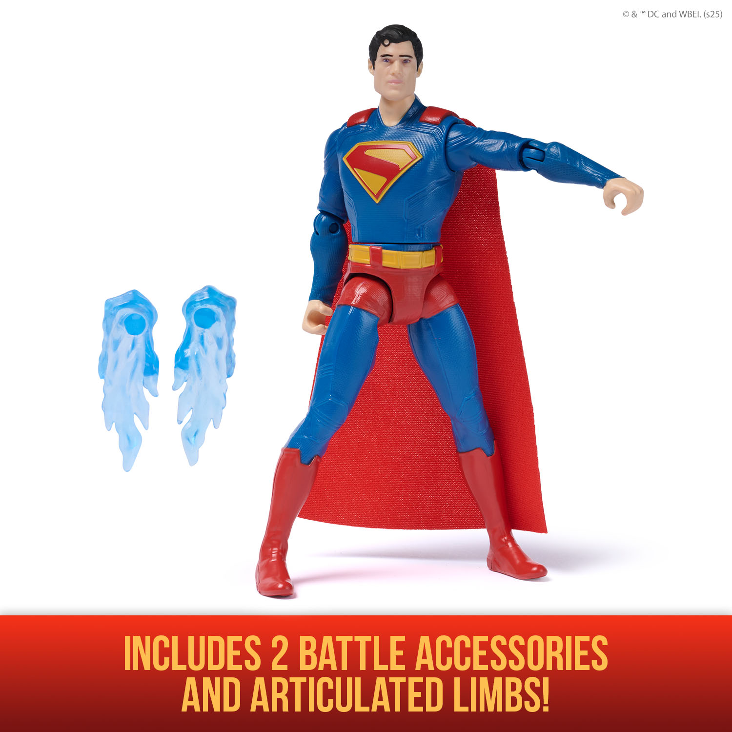 Superman - 15 cm Superman Deluxe Action-Figur, Spielfigur