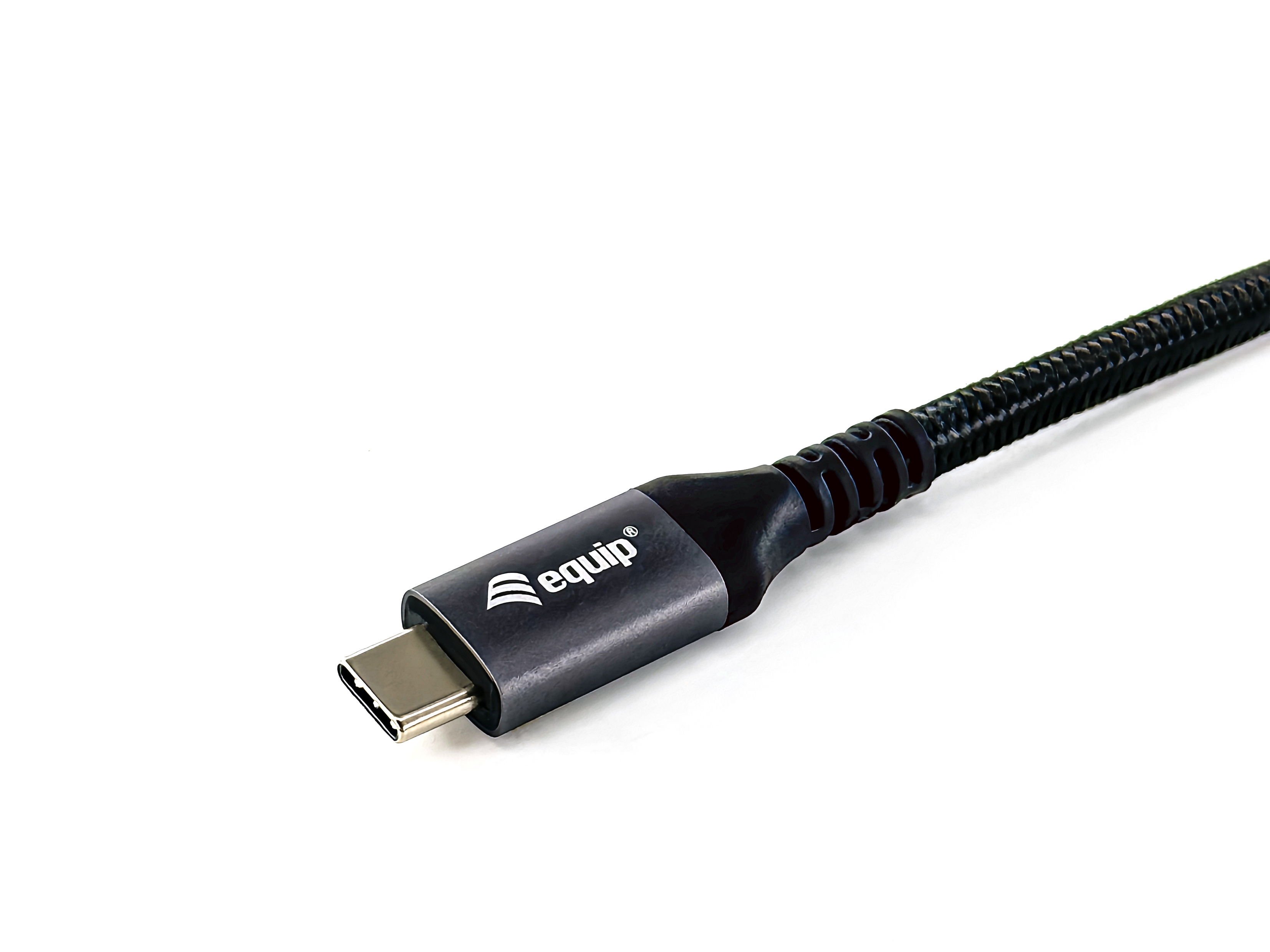Equip Kabel USB-C4.0->C Gen2x2 PD100W St/St 2.00m schwarz